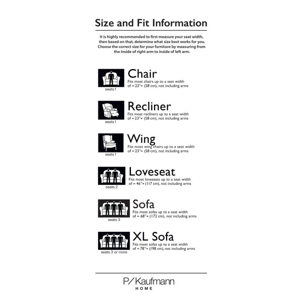 Red Barrel Studio® Jumbo Box Cushion Recliner Slipcover & Reviews Wayfair